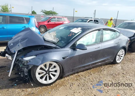 2023 Tesla Model 3 Rear-Wheel Drive из США, поврежденный, VIN 5YJ3E1EA0PF438499
